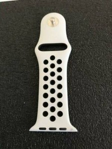 Nike White Apple Watch band 42mm S & L sizes. Like New Free delivery