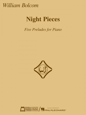 Night Pieces: Five Preludes for Piano Sheet Music E.B. Marks Book NEW 000210361