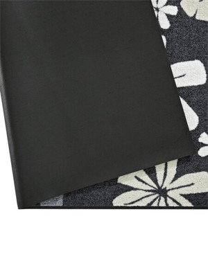 Fußmatte 115x175 Türmatte Schmutzfangmatte Anthrazit Fußabtreter Waschbar