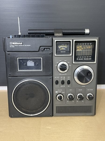 6 band National RQ-585 ジャンク National Panasonic vintage tape player recorder RQ-585 Junk