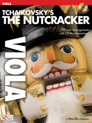 Tchaikovsky's The Nutcracker-PLAY-ALONG FOR ''VIOLA'' MUSIC BOOK/CD-NEW-ON SALE!!