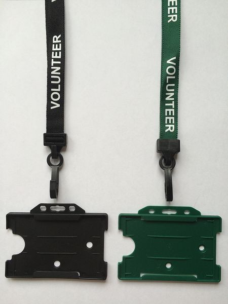 Pre-Printed Safety Lanyard VOLUNTEER -TOP SELLER STAFFSTUDENT