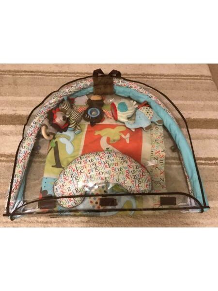 Skip Hop Alphabet Zoo Baby Activity Gym Mat With Tummy Time