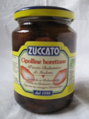 Zuccato eingelegte Zwiebeln in Balsamico 350 gr / 210 gr / 100 gr = 1,23 € 7703