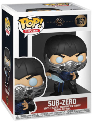 Funko POP #1057 Movies Mortal Kombat Sub-Zero Figure Brand New and