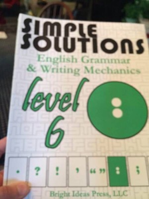 Simple Solutions Level 6 English Grammar & Writing Mechanics - ACCEPTABLE