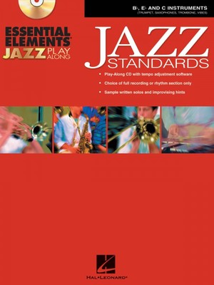 Essential Elements Jazz Play-Along Standards Bb Eb and C Instruments 000841987