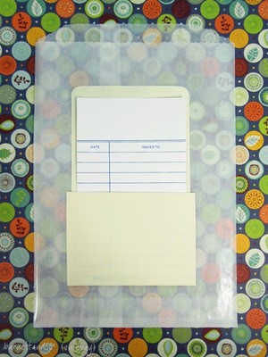 25 Self Stick Library Book Pockets, AND 25 Blank Date Due Cards - Choose Style!
