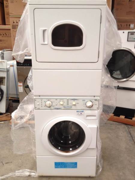 Stacked Commercial Washer Dryer Speed Queen - Aus Wide Delivery