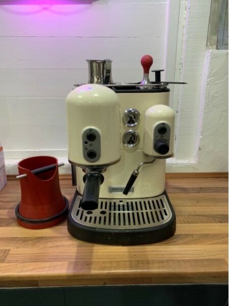kitchenaid coffee machine cream