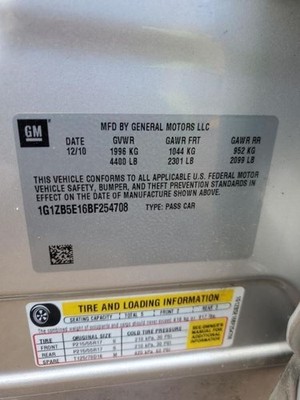 Engine ECM Electronic Control Module 2.4L Fits 07-12 MALIBU 1086356