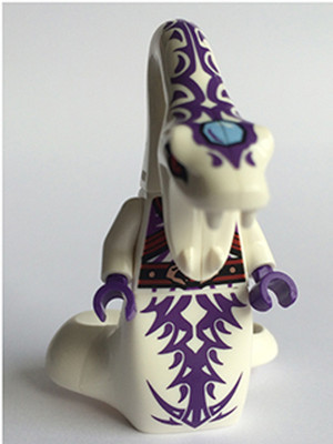 LEGO 70750 NINJAGO Pythor White Minifig Minifigure LEGO R 161613169031