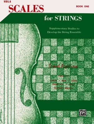 Scales for Strings, Book I Viola, Paperback by Applebaum, Samuel, Brand New, ...