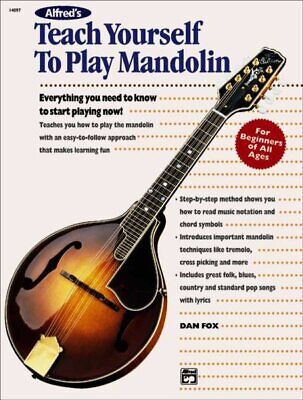 Teach Yourself to Play Mandolin, Paperback by Fox, Dan, Brand New, Free shipp...