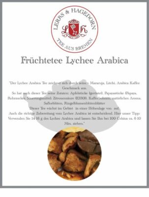 Früchtetee Lychee Arabica 2 KG