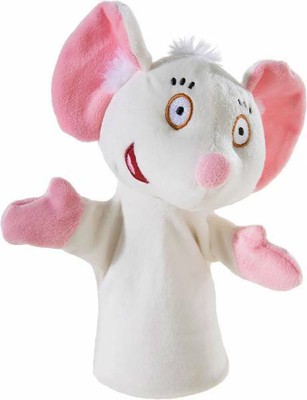 Handpuppe Tilda Apfelkern 25 cm Hand Puppe Maus Plüschhandpuppe Plüschmaus neu