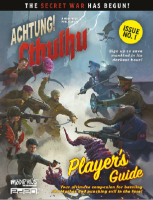Achtung! Cthulhu 2d20: Player's Guide MUH051742 $41 Value