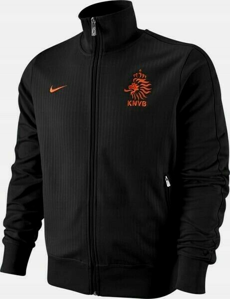 NIKE オランダ代表　ジャージ　トラジャケ Mサイズ 黒　N98 NIKE オランダ代表 ジャージ トラジャケ Mサイズ 黒 N98 - メルカリ