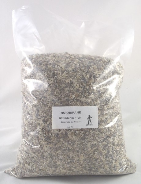 HornspÃ¤Ne HorndÃ¼Nger Fein NaturdÃ¼Nger 2,5 Kg 