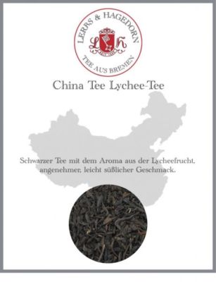 China schwarzer Tee Lychee 1 kg aus der Lychee Frucht leicht süßlicher Geschmack