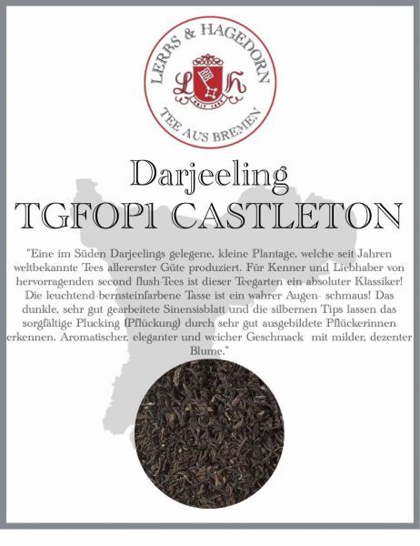 Darjeeling Tgfop1 Castleton 1kg