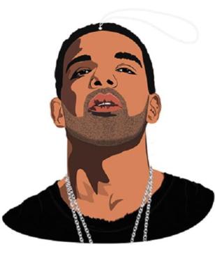 RARE DRAKE COLLECTIBLE AIR FRESHENER CAR TRUCK MIRROR GAG GIFT MAN CAVE RAPPER
