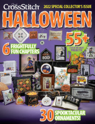 NEW! JUST CROSS-STITCH HALLOWEEN Magazine 2022 Special Collector's Issue