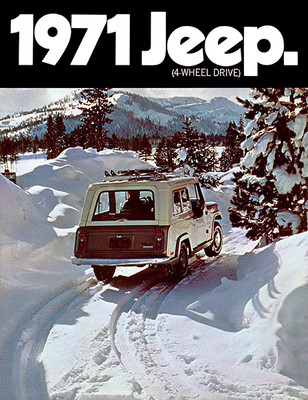1971 Jeep Jeepster Commando - Promotional Advertising Poster