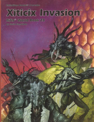 Rifts RPG: World Book 23 - Xiticix Invasion PLB838 $24.99 Value