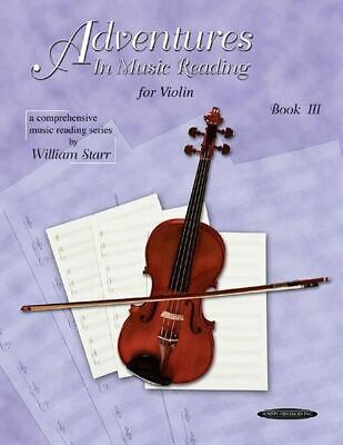 Adventures In Mus Read Vln Bk3 Violin Music
