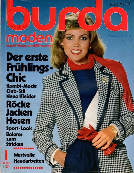 Burda Moden Nr. 01/1980 Der erste Frühlings-Chic
