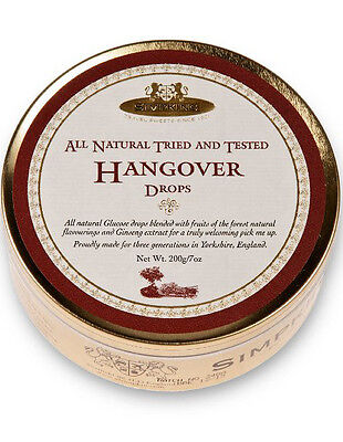 Simpkins Traditional Hangover Drops 200g Tin - ALL NATURAL GLUCOSE DROPS