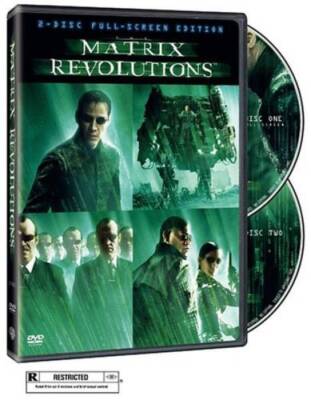 The Matrix Revolutions (Two-Disc Full Screen Edition) [DVD] - DVD - GOOD