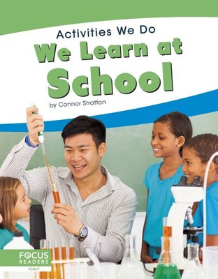 We Learn at School, Library by Stratton, Connor, Brand New, Free shipping in ...