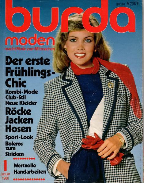 Burda Moden Nr. 01/1980 Der erste Frühlings-Chic