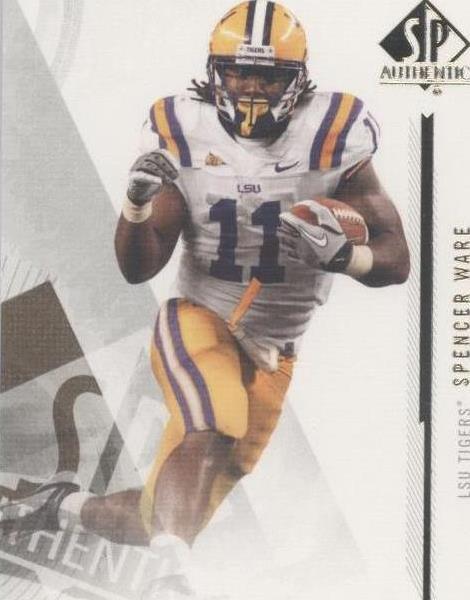 2013 SP Authentic Spencer Ware #CC-72