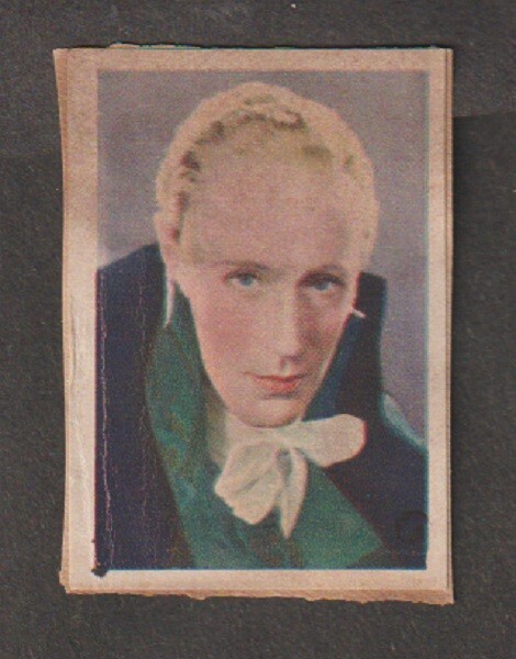 Stars of the Silver Screen featuring ''Leslie Howard'' collector card