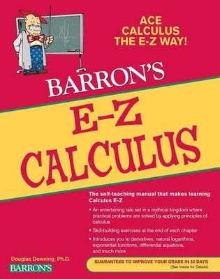 Barron's E-z Calculus, Paperback by Downing, Douglas, Brand New, Free shippin...