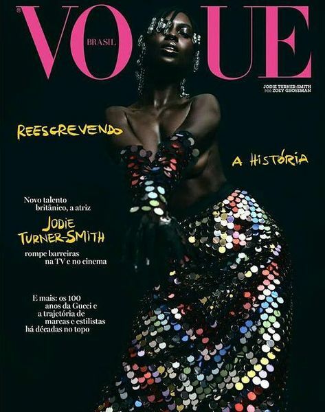 女性情報誌 Vogue Brasil Magazine June/July 2022 Actor, Activist Tais Araujo Covers Vogue Brazil by MAR+VIN
