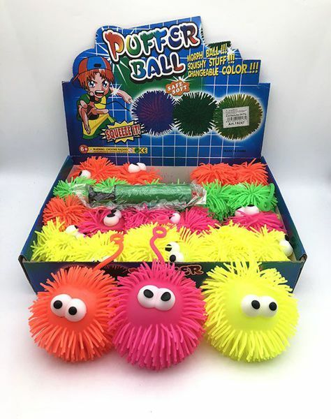 Set 12 Pz Palline Puffer Ball Morbide Con Luce Gioco Bambini Giocattolo hmj