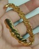 RARE Ancient Twisted Bracelet Bangle Bronze Artifact Stunning Magnifique UNIQUE
