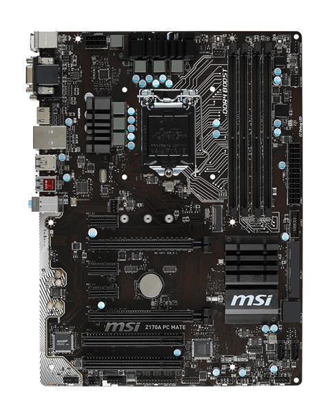 MSI Z170A PC MATE MS-7971 Ver.2.1 Intel Z170 Mainboard ATX Sockel