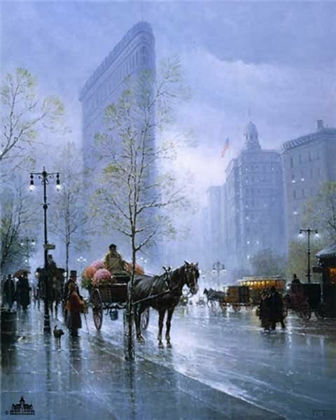 Springtime in New York - G Harvey - Sign & Number Limited