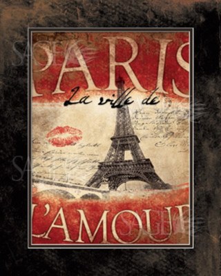 La Ville de Lamour Pied Piper Art Print 11x14