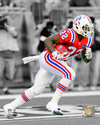 Stevan Ridley NE Patriots - 8x10 Photo with Protective Sleeve #1317
