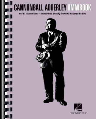 Cannonball Adderley Omnibook E-flat Instruments Jazz Sheet Music Book 000142424
