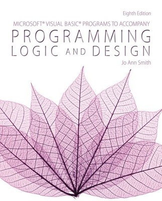 Microsoft Visual Basic Programs to Accompany Programming Logic and Design, Pa...
