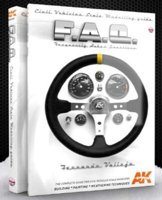 AK Interactive AKI-282 FAQ Civil Vehicles Scale Modeling Guide Book