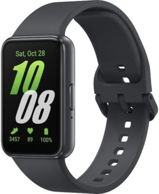 Samsung Galaxy FIT 3 Activity Tracker Smart Watch w/ 1.6'' AMOLED Display - Black