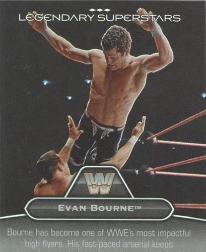 2010 Topps Platinum WWE - Evan Bourne Jimmy Snuka #LS-1